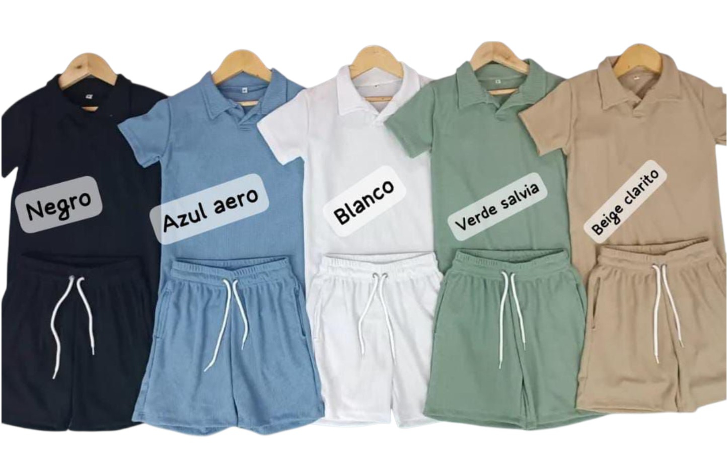 Conjuntos Waffle Nene Chomba + Short con Bolsillos - Imagen 2