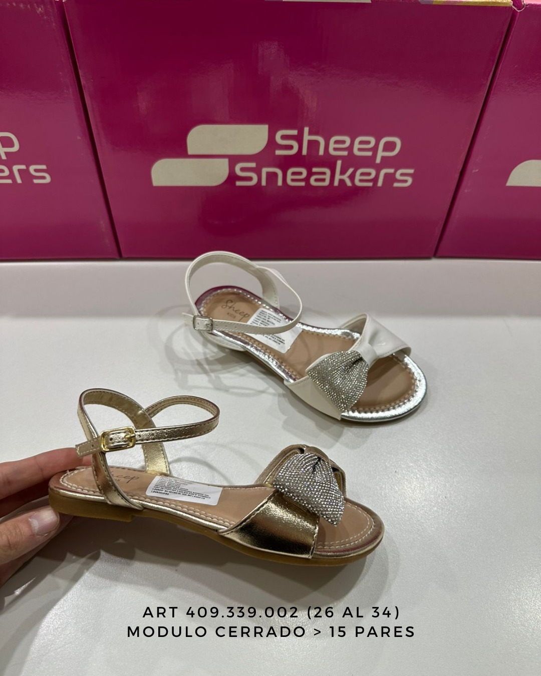 Sandalias de Fiesta para Nena Sheep Calidad Importado Art   409.339 (26 al 34) - 409.339%20(26-34).jpg