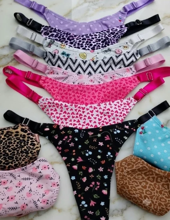 Colaless Algodon Laycra Estampada en V