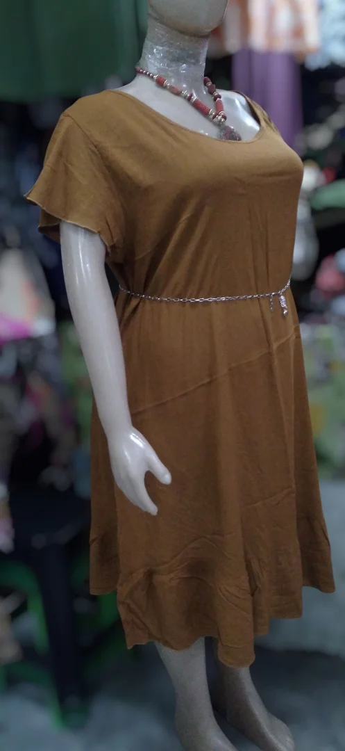 Vestido de Lino Talles Especiales - Imagen 1