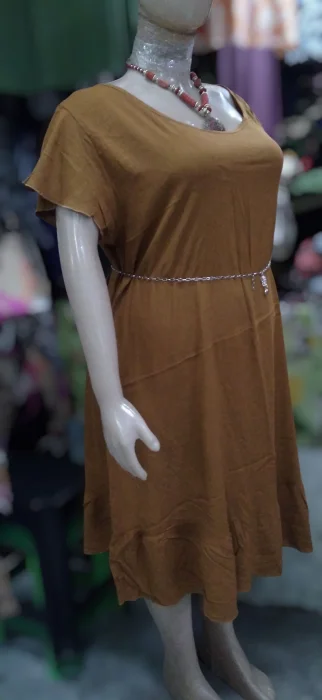 Vestido de Lino Talles Especiales