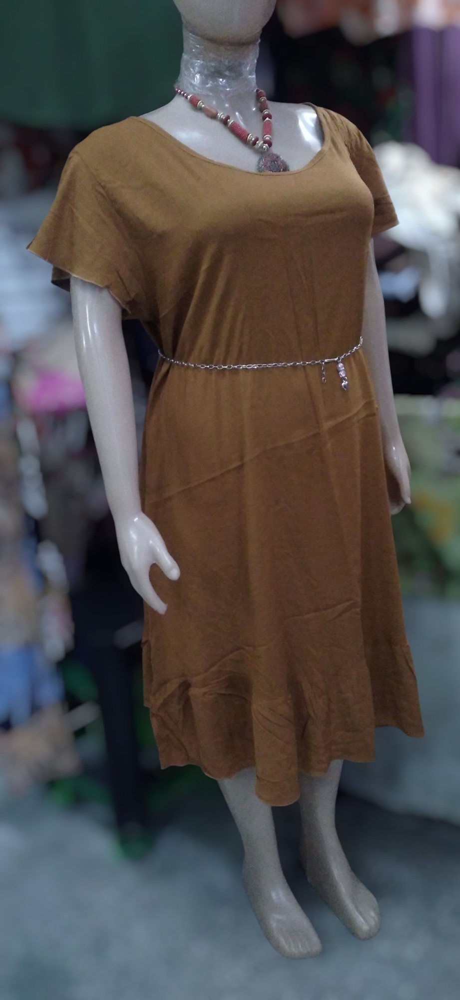 Vestido de Lino Talles Especiales - Imagen 3