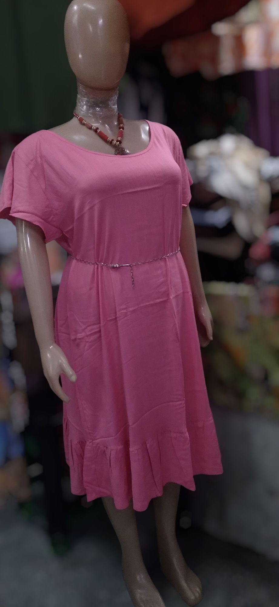 Vestido de Lino Talles Especiales - Imagen 4
