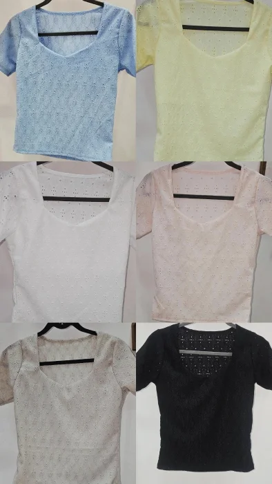 Remera Espejo Broderie