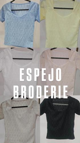 Remera Espejo Broderie - Miniatura 2
