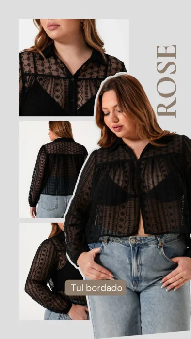 Camisa Rose