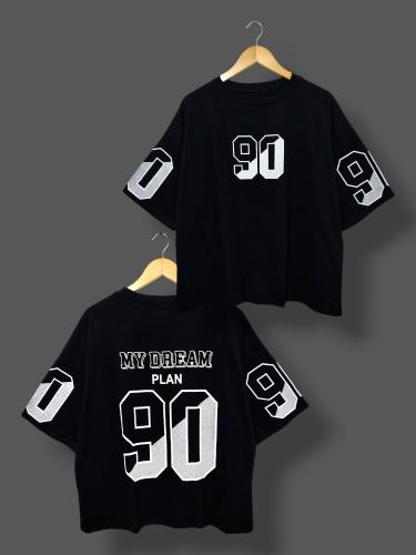 Remera Boxy Fit Algodón Número - Miniatura 4