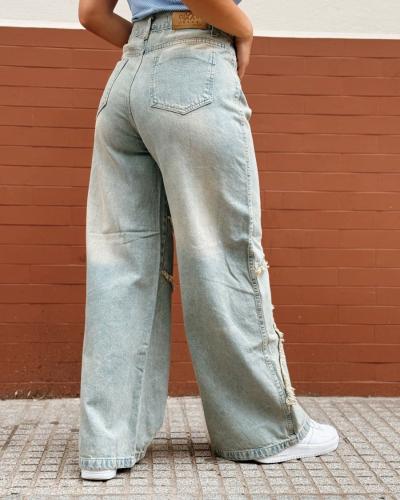 Madison- Baggy Cuxxa de Dama Vainilla con Deflecado - Miniatura 3