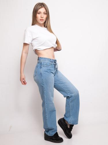 Jean Baggy Moño Cintura Ajustable - Miniatura 2