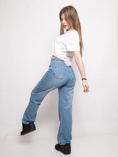 Jean Baggy Moño Cintura Ajustable - Miniatura 3
