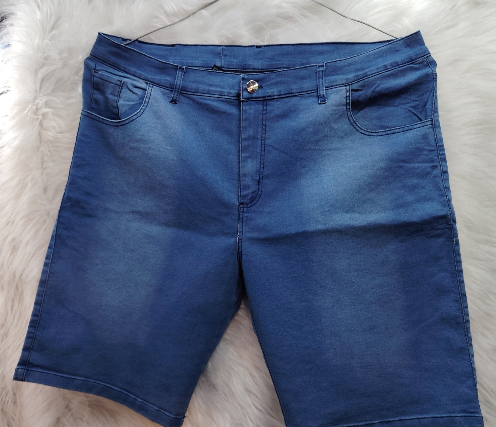 Bermuda de Jeans Elastizado Especial - Imagen 3