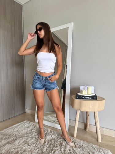 Short Tiro bajo Azul