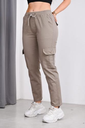 Pantalon Cargo Efecto Lavado (unisex) - Miniatura 3