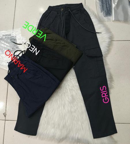 Pantalon Cargo Efecto Lavado (unisex) - Miniatura 4