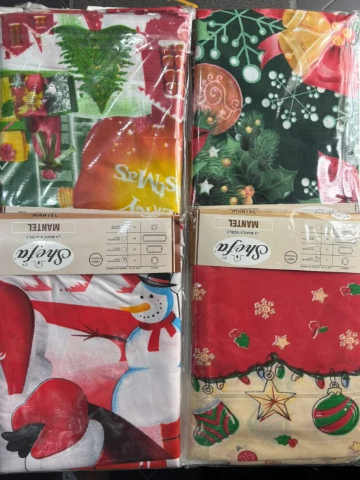 Mantel Navideño Microfibra 2m