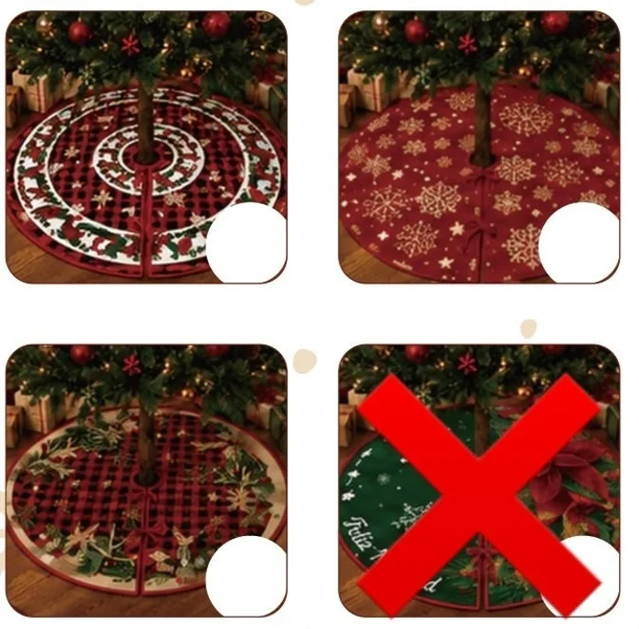 Falda Base para Arbol Navideño