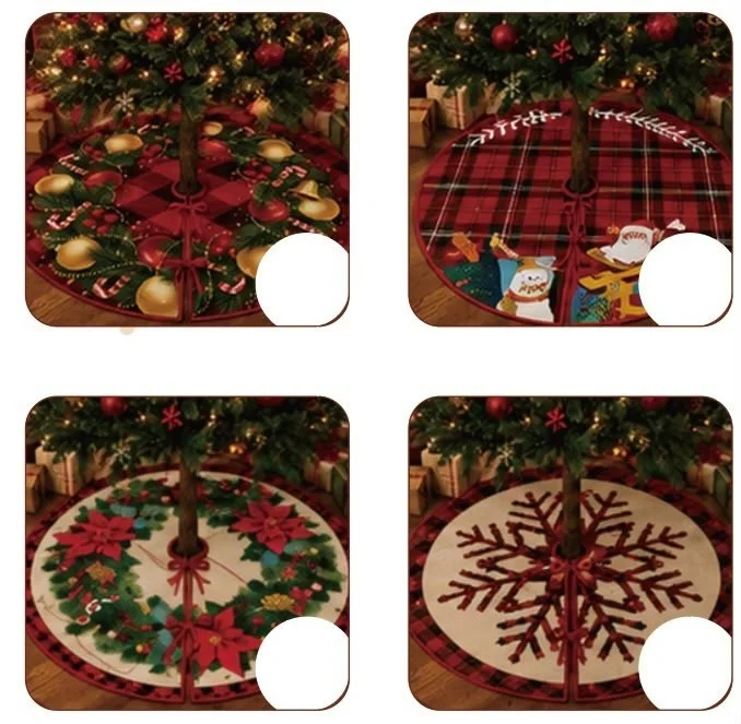 Falda Base para Arbol Navideño - Imagen 2