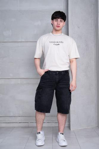 Bermuda Cargo Jeans