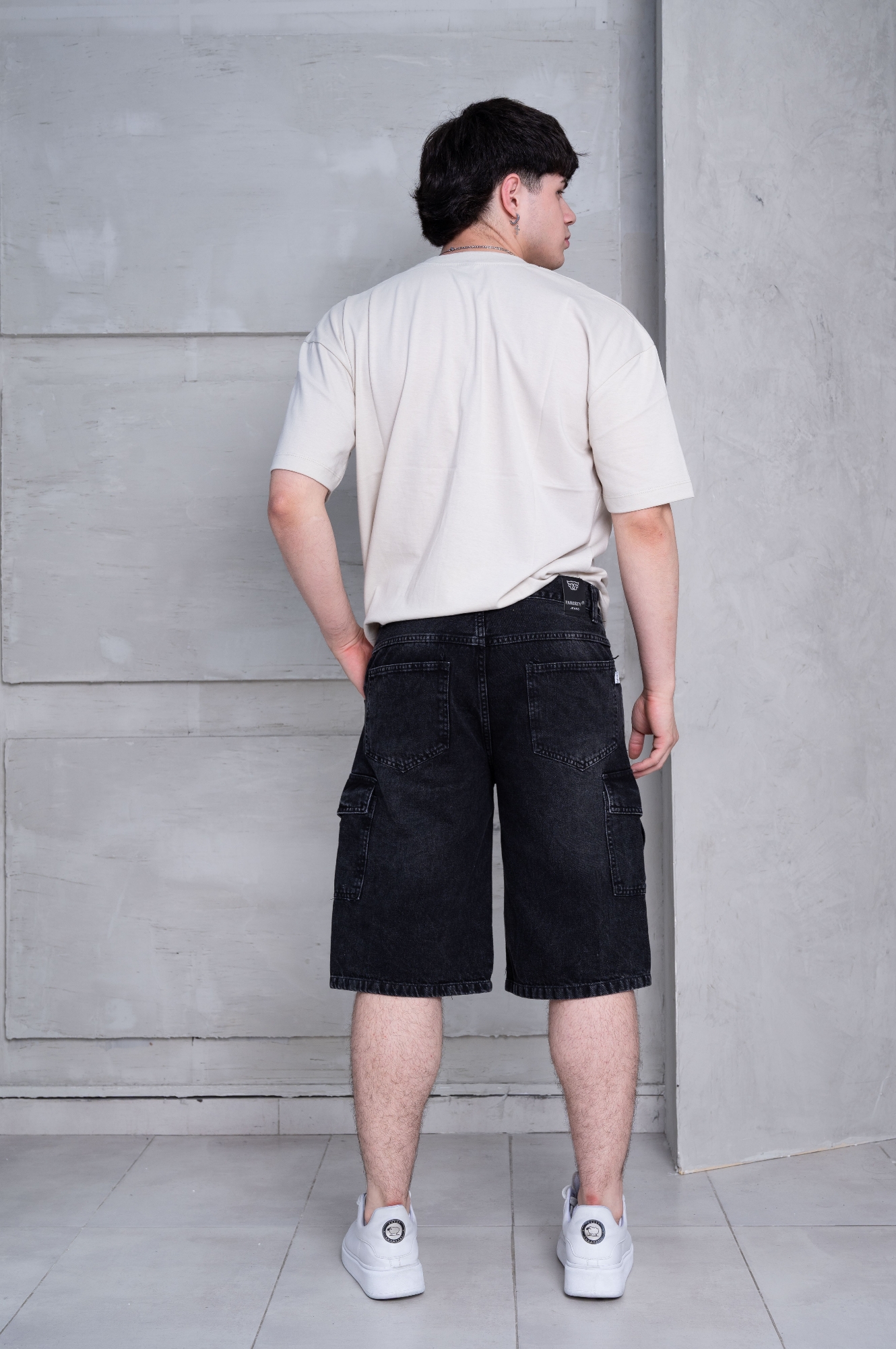 Bermuda Cargo Jeans - Imagen 5