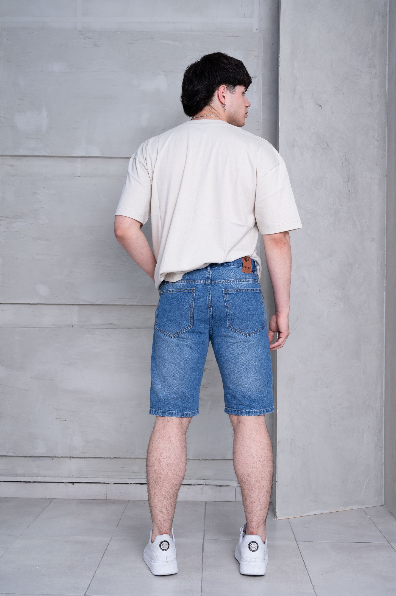 Bermuda Jeans Localizado - Imagen 2