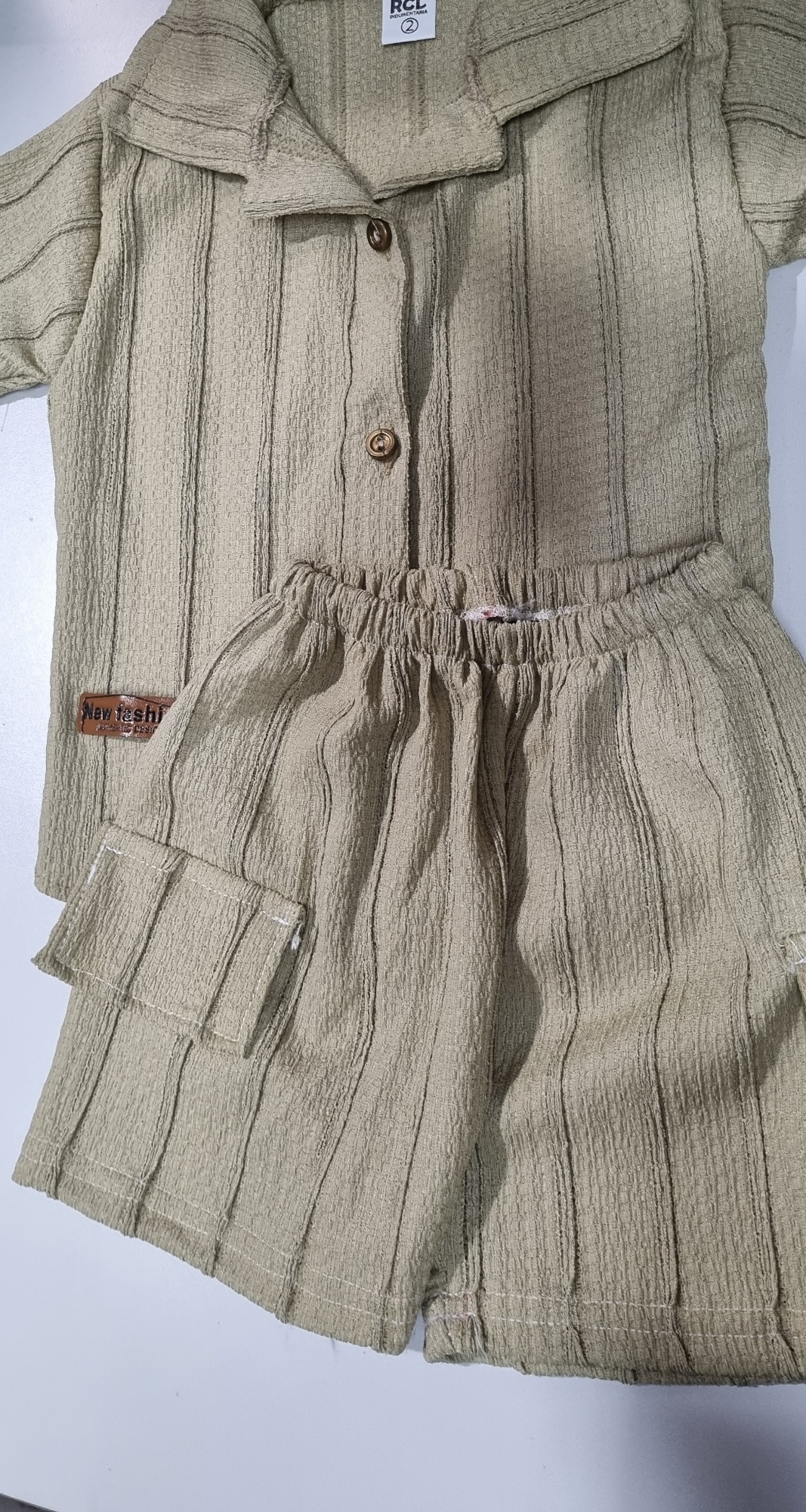 Conjunto Bruselas Bebe con Rayas 2 al 6 - Imagen 3