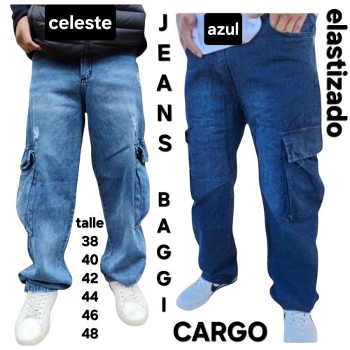 Pantalon  Cargo Baggi con Fuelle