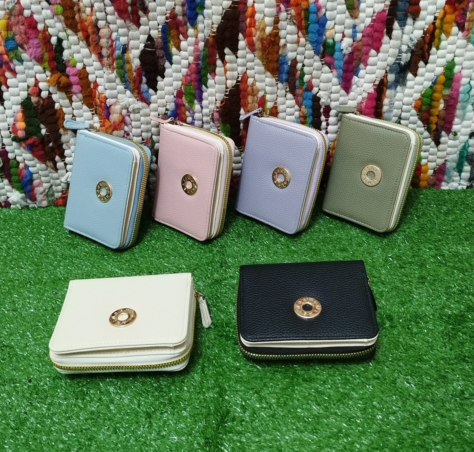 Billetera con Broche de Cuero Pu
 *bimba Lola* 
 Excelente Calidad. - Imagen 2