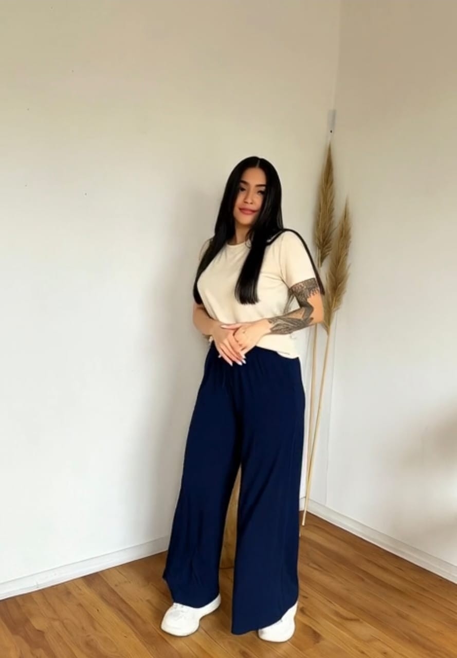 Maxi Palazo de Lino Spandex - Imagen 2