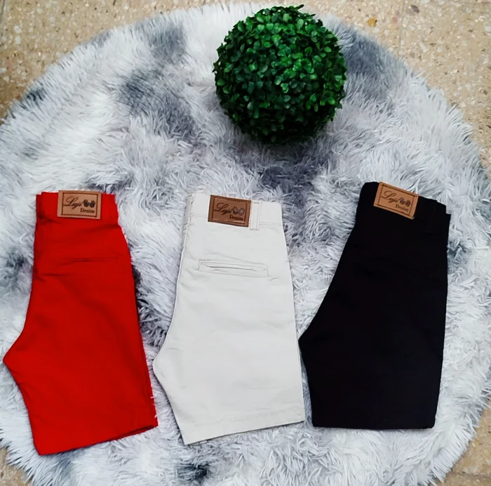 Bermudas Corte Chino