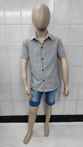 Camisas Polina Mil Rayas de Ñiño con Cuello - Miniatura 3