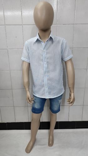 Camisas Polina Mil Rayas de Ñiño con Cuello - Miniatura 5