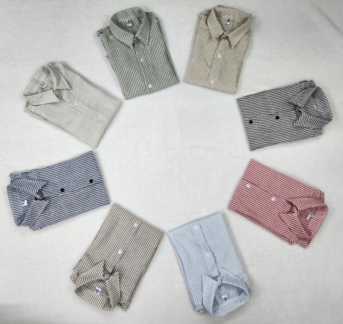 Camisas Polina Mil Rayas de Ñiño con Cuello - Miniatura 6