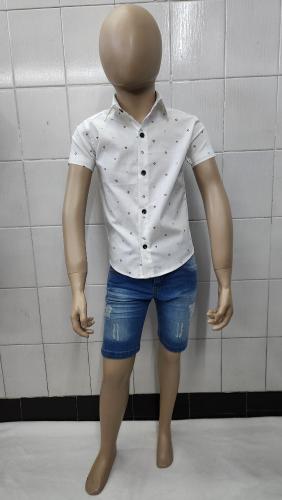 Camisas Elastizada Importado de Ñiños con Cuello - Miniatura 2