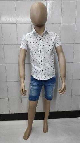 Camisas Elastizada Importado de Ñiños con Cuello - Miniatura 4