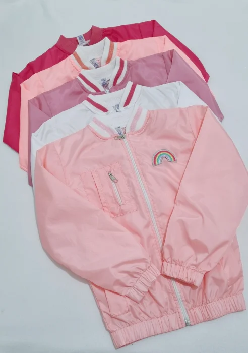 Campera Rompeviento de Nena(cuello Redondo)