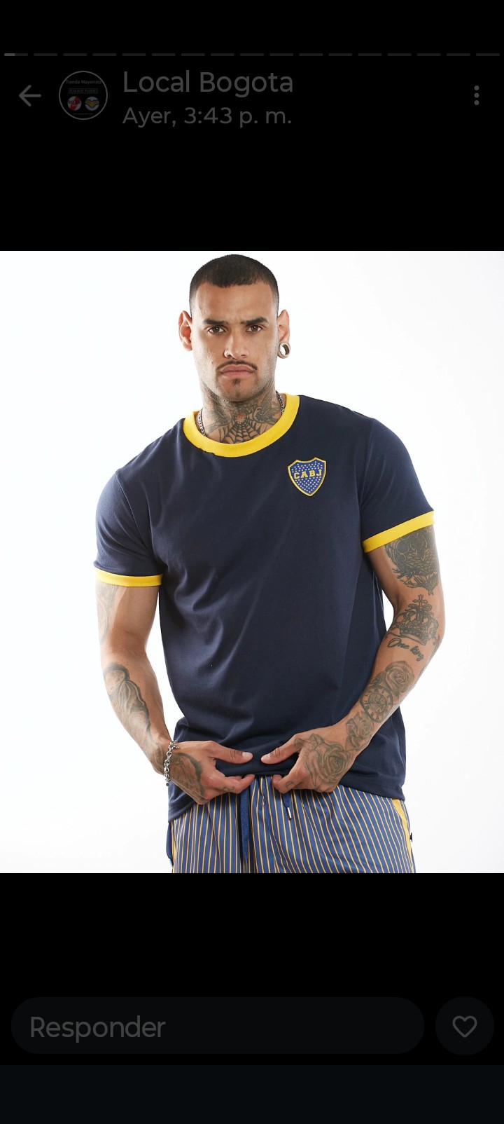 Remera Oficial Boca  Juniors - Imagen 2