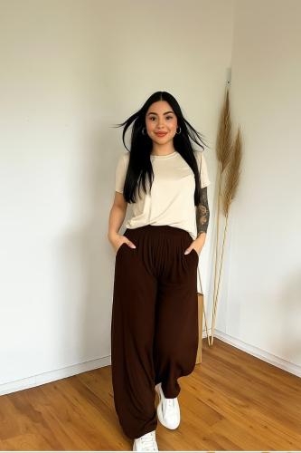 Maxi Palazos de Lino Spandex