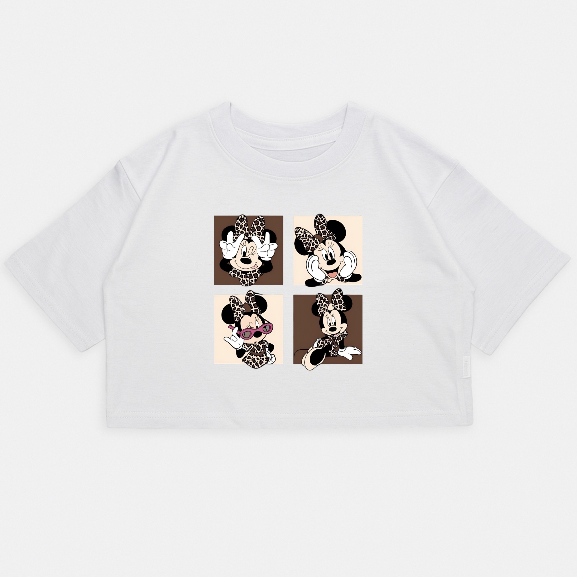 Nena - Crop Kim Minnie Animal Print - Imagen 2