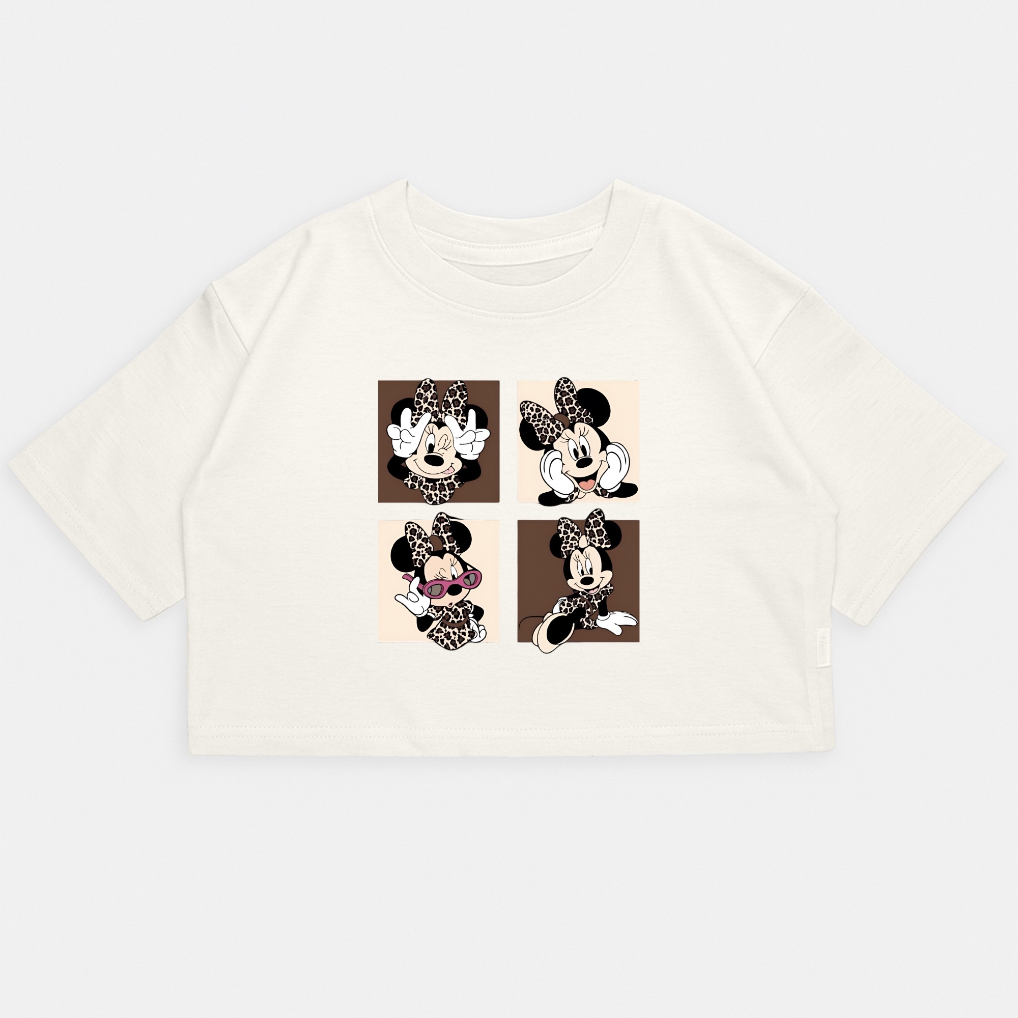 Nena - Crop Kim Minnie Animal Print - Imagen 4