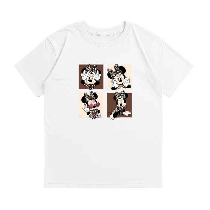 Nena - Remera Oversize Minnie Animal Print