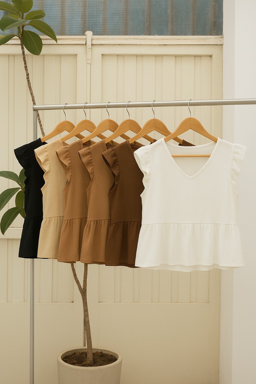 Blusa Volados de Lino - Imagen 2