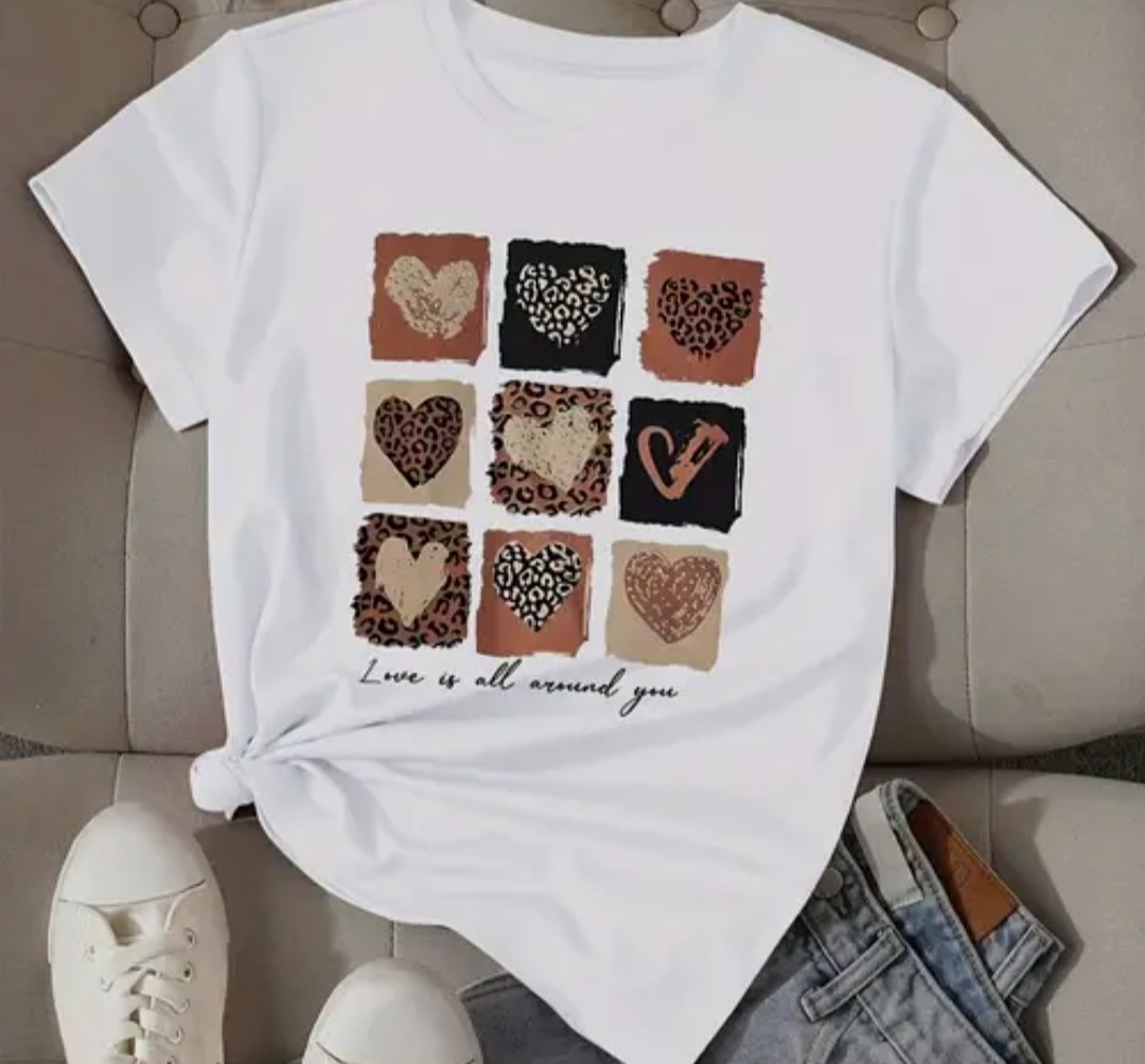 Remeras Algodón  Estampas Peinado 24.1 Muy Buena Calidad - Imagen 3