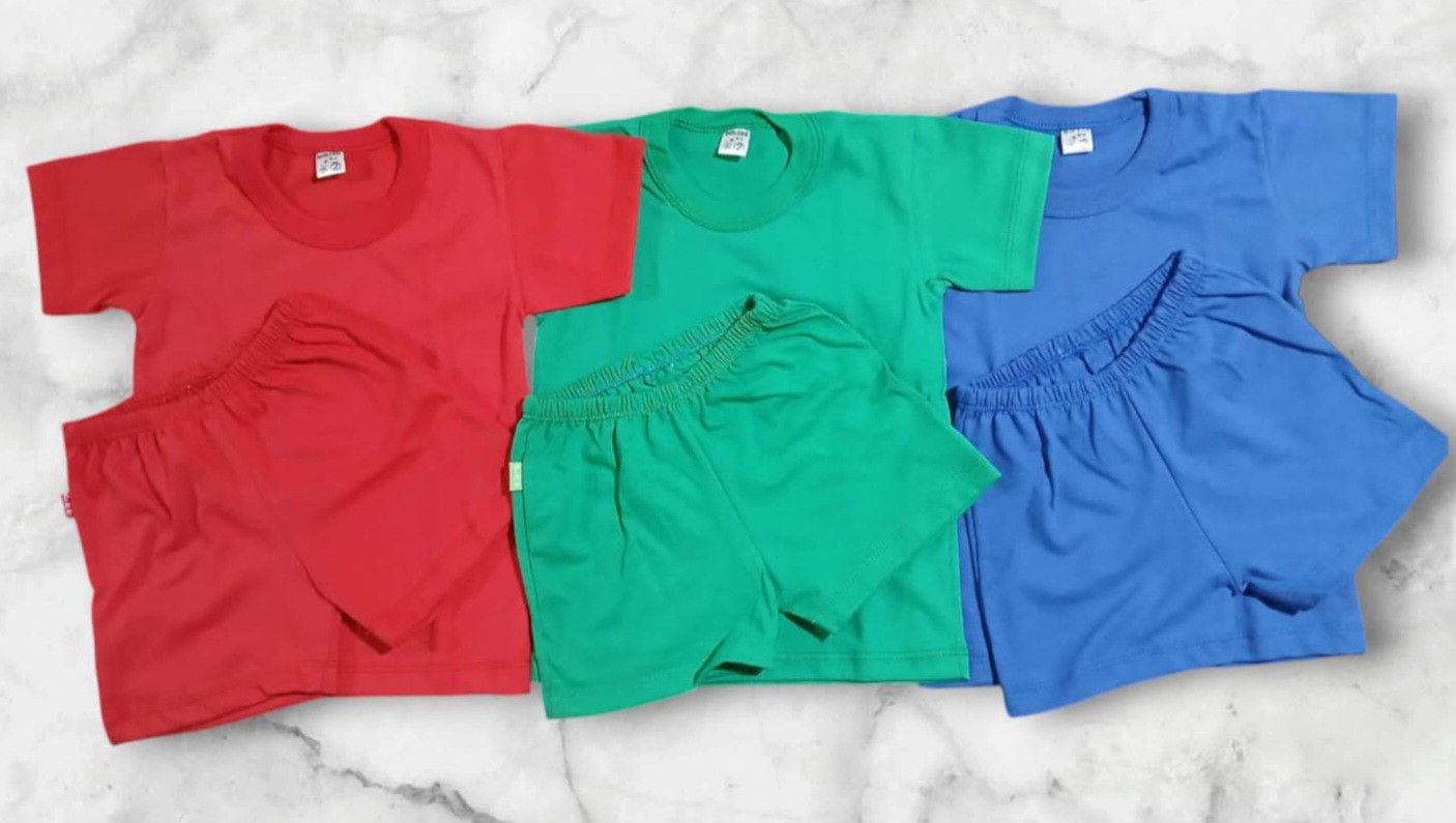 Remera y Short Algodón Liso - Imagen 3