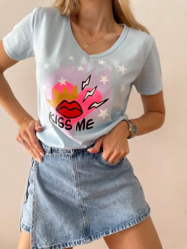 Remera Cuello en V