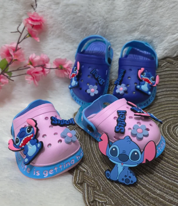 Crocs con Luces Stitch
