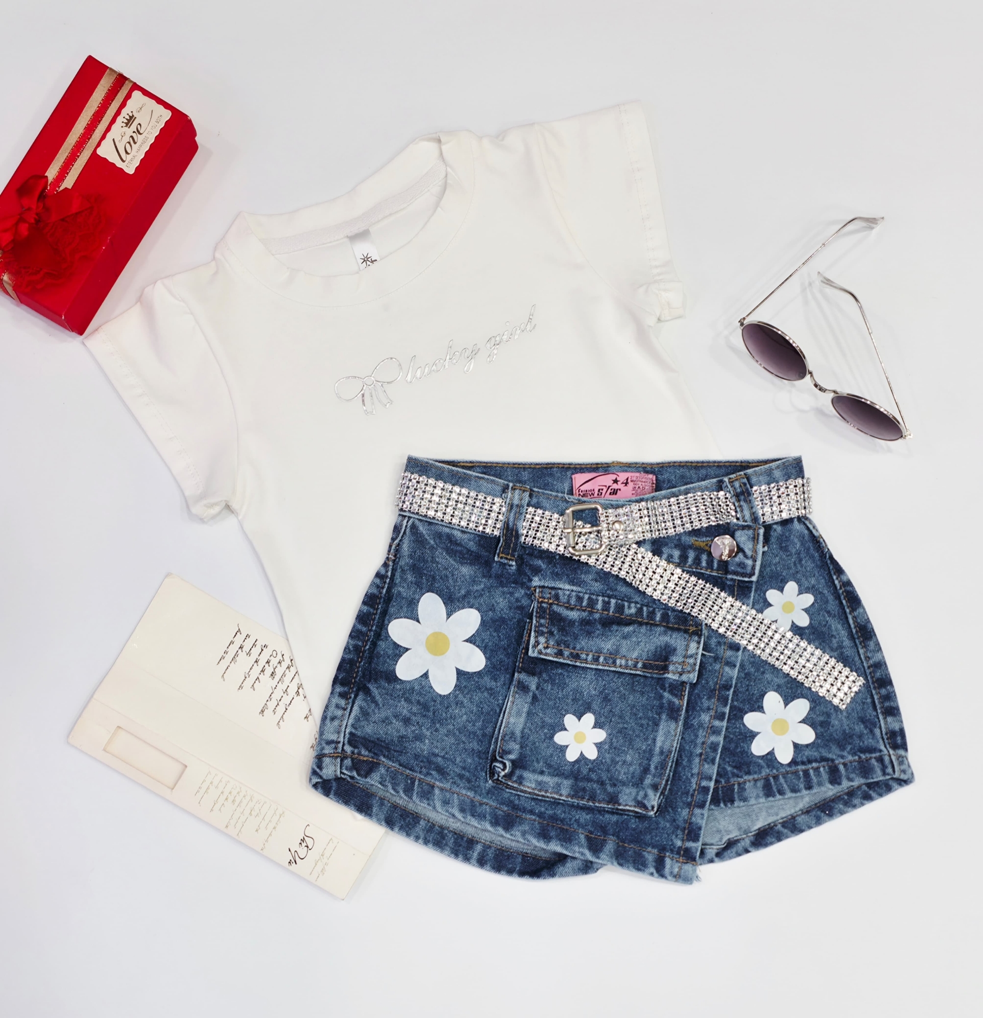 Short Pollera Rose P/niña - Imagen 2