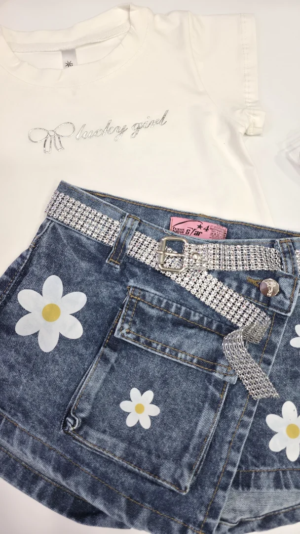 Short Pollera Rose P/niña - Imagen 4
