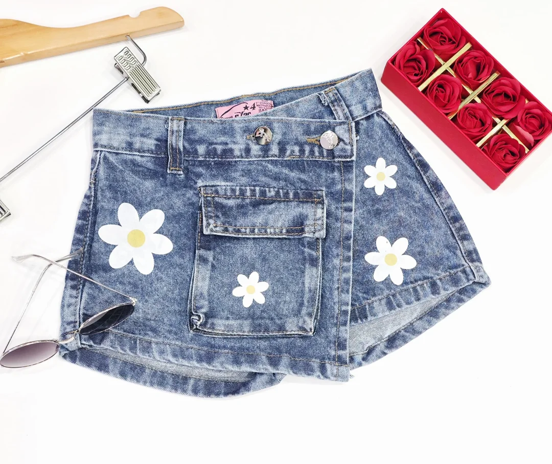 Short Pollera Rose P/niña - Imagen 5