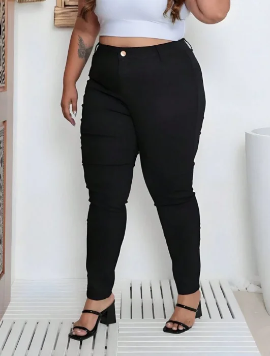 Jeans Chupin Grande Mujer Pantalones Skinny Ajustados Especial Dama Promos Mayoristas