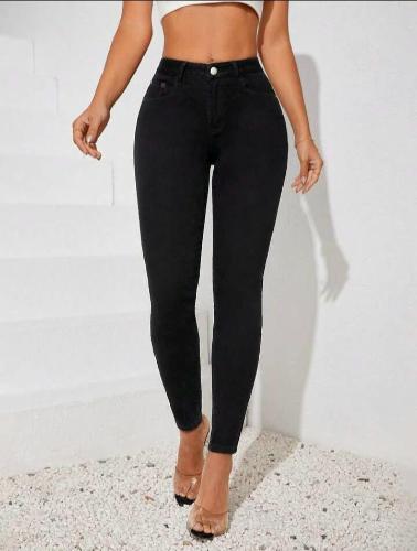 Skinny Jeans Dama Pantalón Chupin Ajustado Clásico Moda 2000's Mujer Promos Hotsale